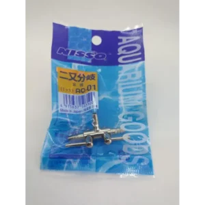 Nisso Air Line Splitter - Metal 2-Way Splitter